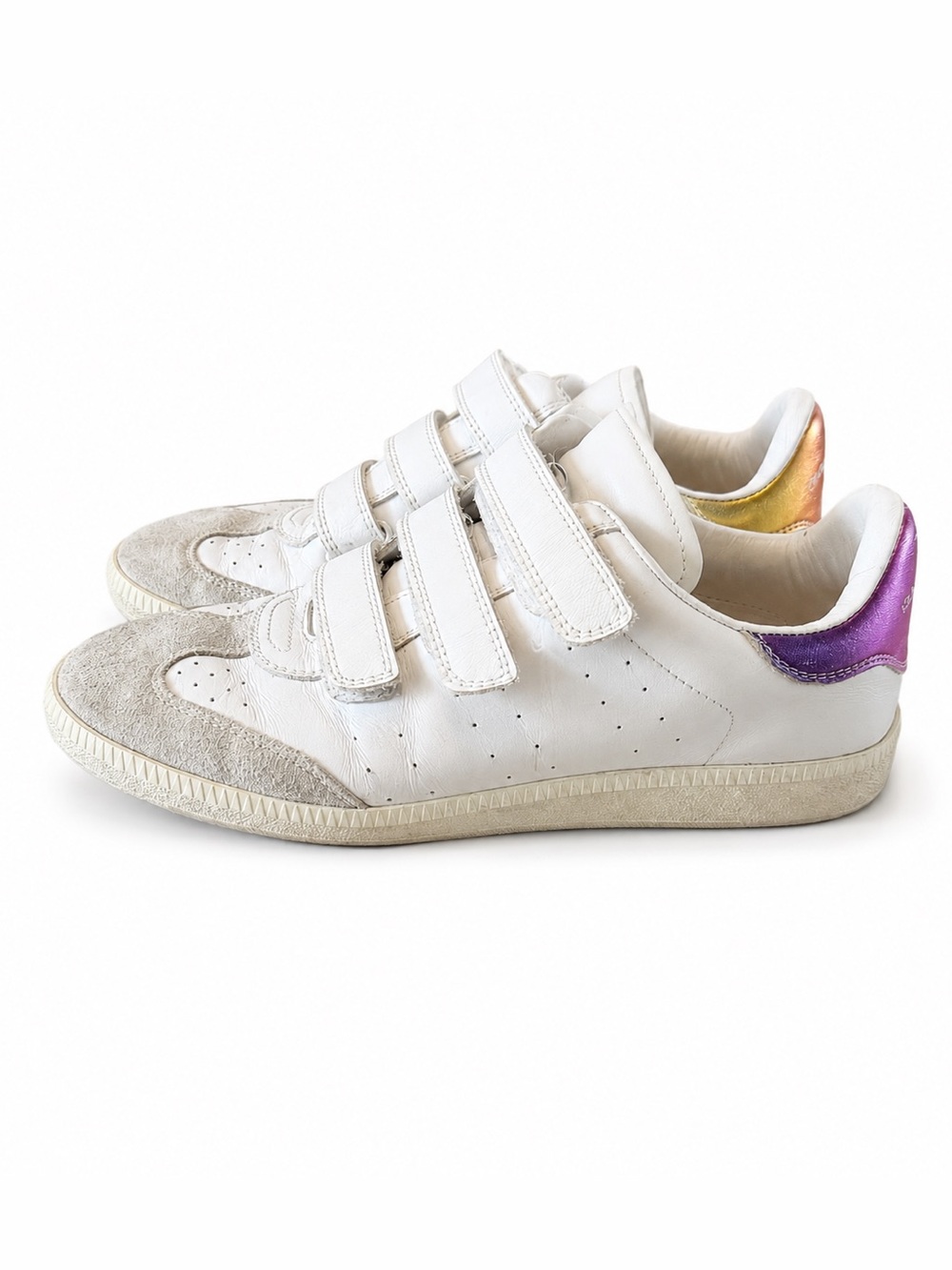 Isabel Marant Beth Sneaker with Metallic accents